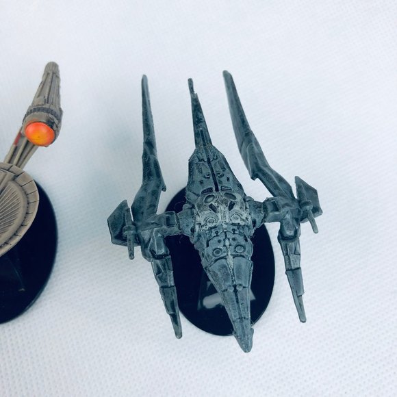 Star Trek Beyond 3 Mini Ship Models - USS Enterprise, USS Franklin & Swarm Ship - Picture 9 of 12